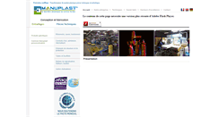 Desktop Screenshot of manuplast.fr